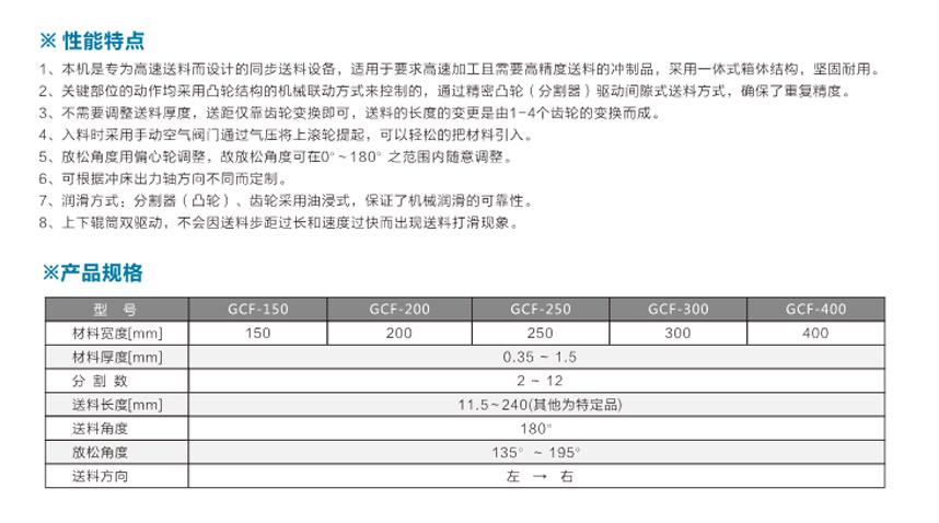 齒輪送料機GCF產(chǎn)品說(shuō)明